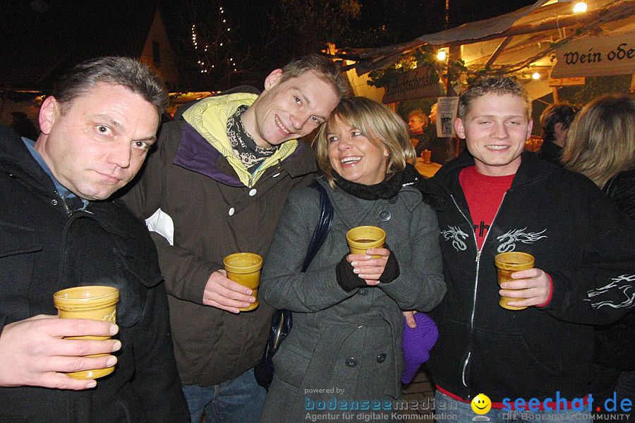 Mittelalter-Weihnachtsmarkt in Stetten am Bodensee am 12.12.2009