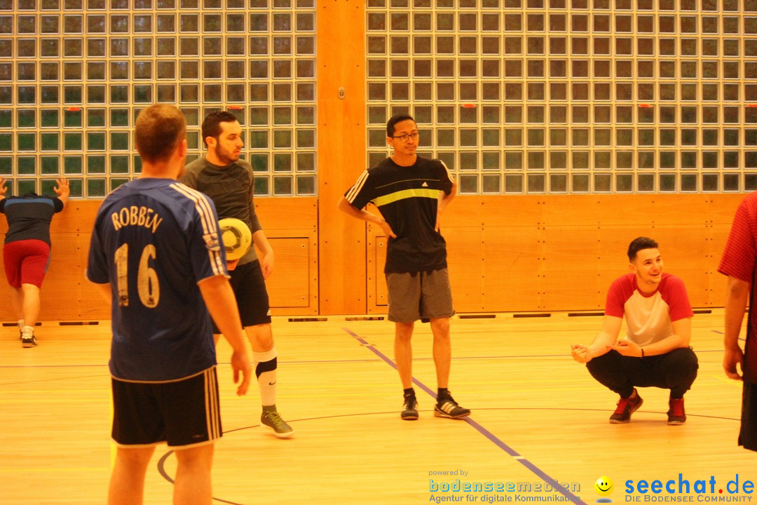 Fussball: St. Gallen,  Schweiz, 26.04.2016