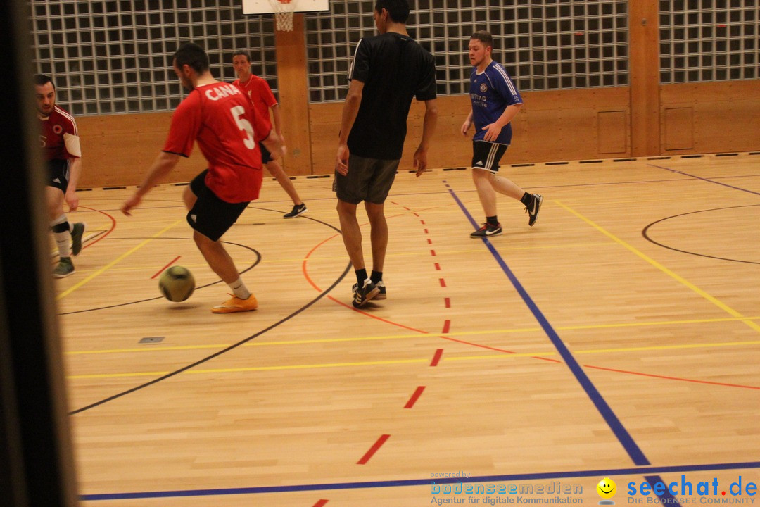 Fussball: St. Gallen,  Schweiz, 26.04.2016