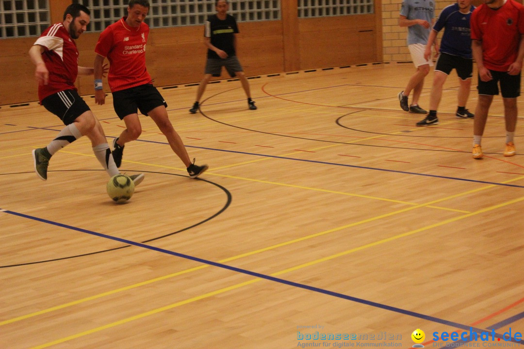 Fussball: St. Gallen,  Schweiz, 26.04.2016