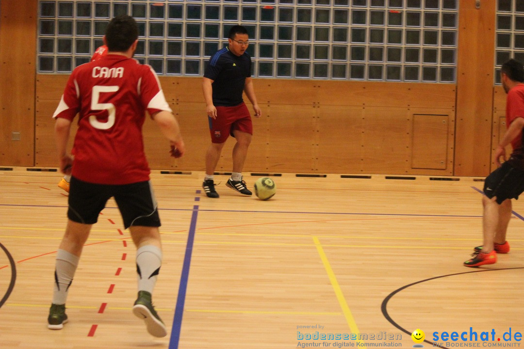 Fussball: St. Gallen,  Schweiz, 26.04.2016