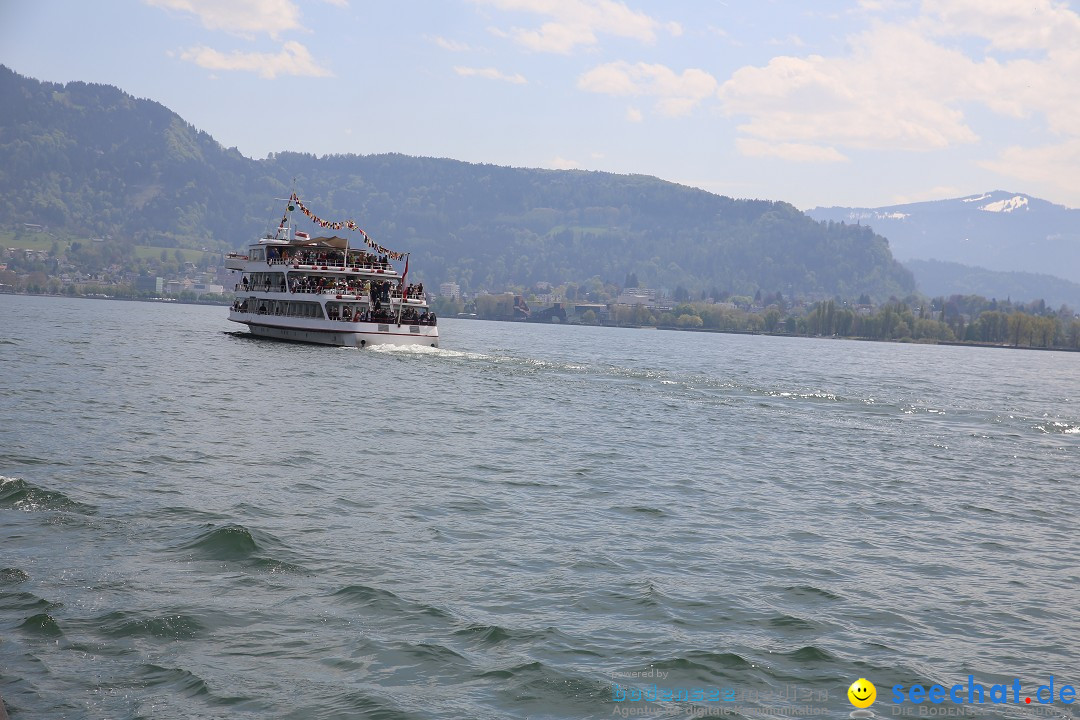 45. Internationale Flottensternfahrt: Bodensee - Bregenz, 30.04.2016