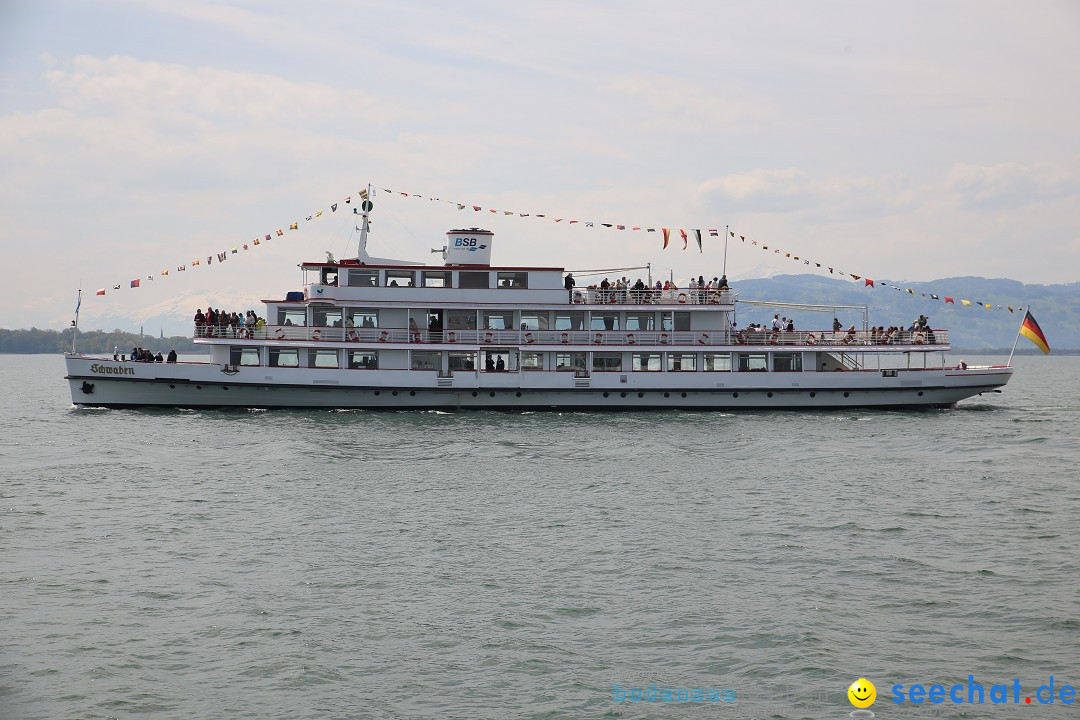 45. Internationale Flottensternfahrt: Bodensee - Bregenz, 30.04.2016
