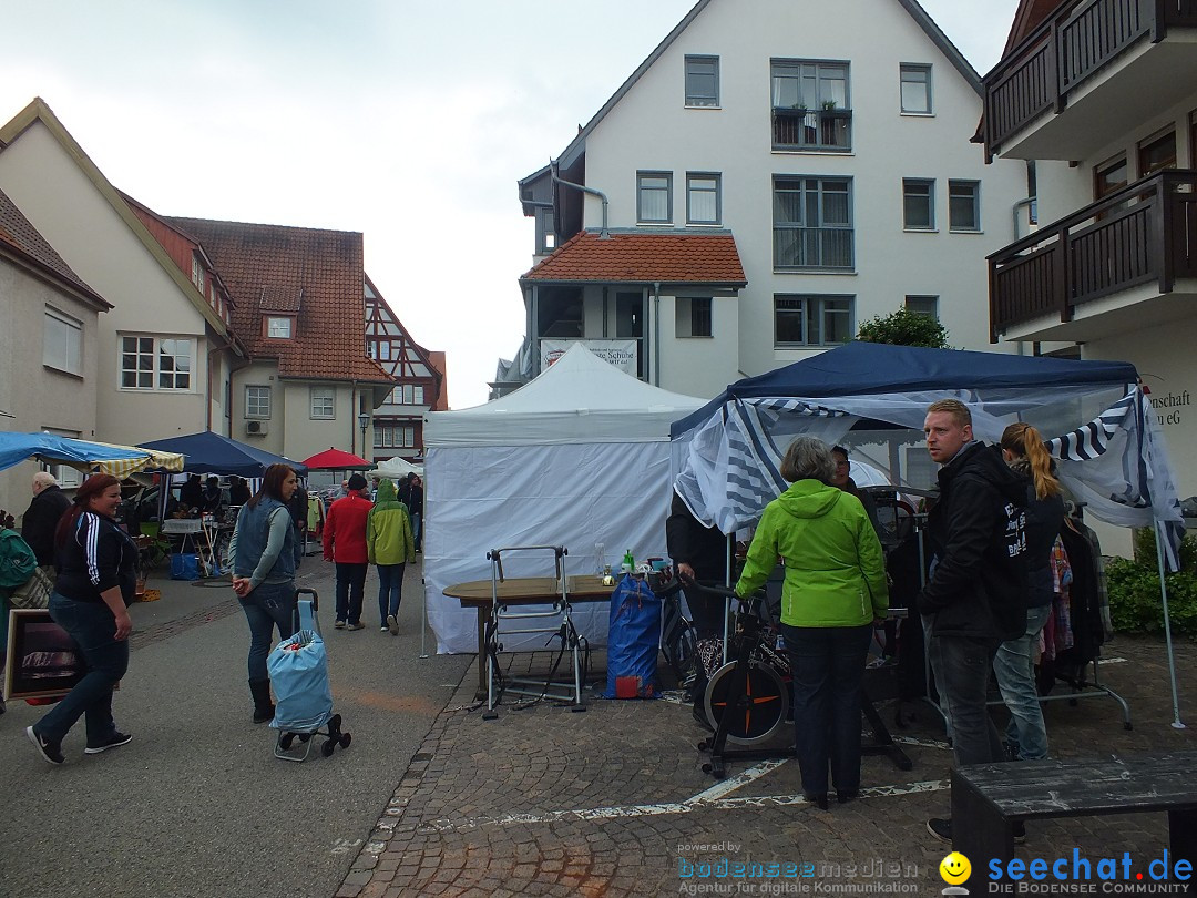 Flohmarkt in Bad-Saulgau am Bodensee, 14.05.2016
