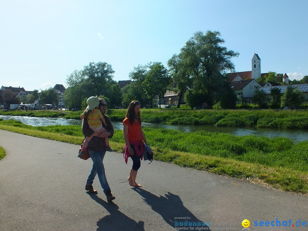 Flohmarkt in Riedlingen am Bodensee, 28.05.2015