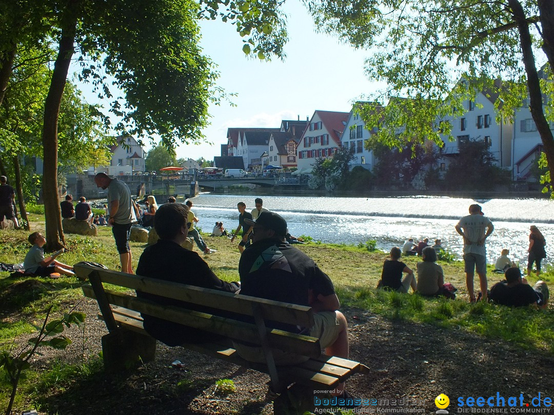 Flohmarkt in Riedlingen am Bodensee, 28.05.2015