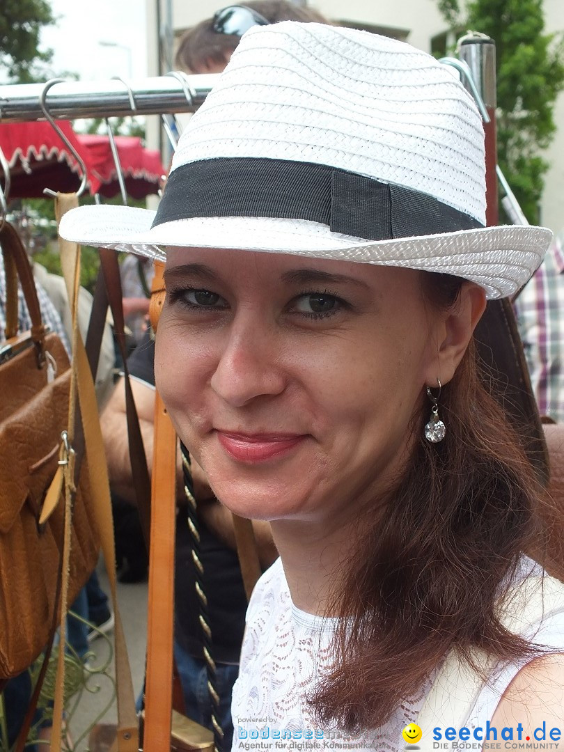 Flohmarkt in Riedlingen am Bodensee, 28.05.2015