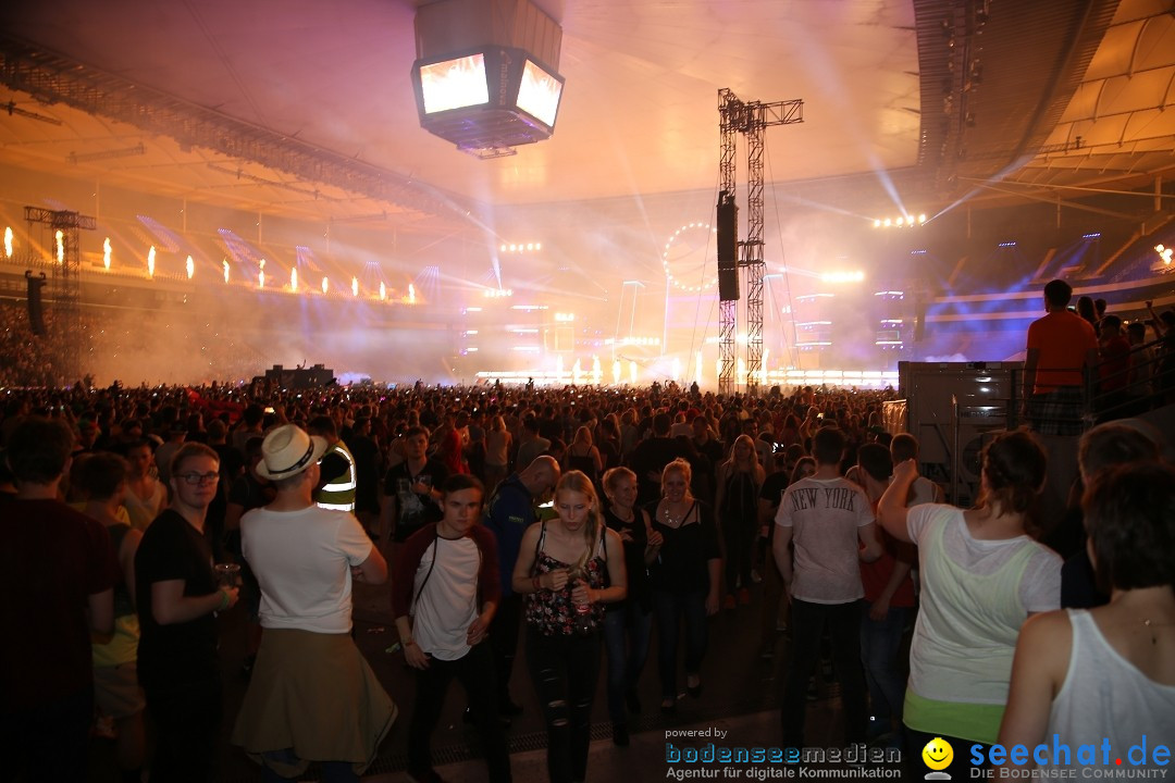 WORLD CLUB DOME BigCityBeats mit DAVID GUETTA, Frankfurt, 03.06.2016