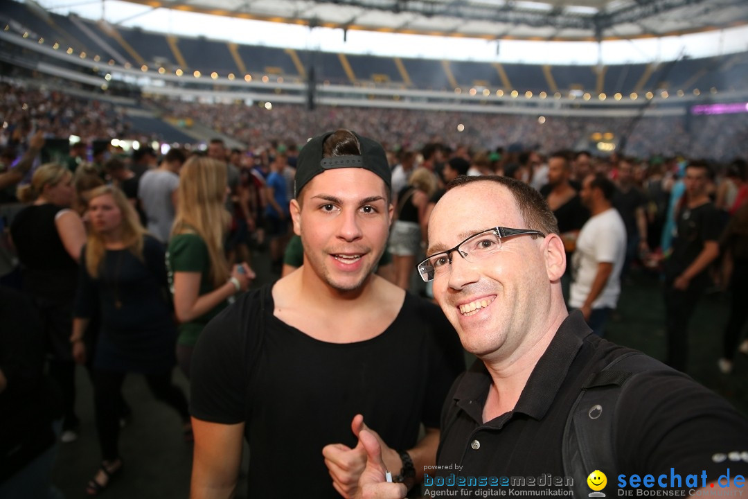 WORLD CLUB DOME BigCityBeats mit DAVID GUETTA, Frankfurt, 03.06.2016