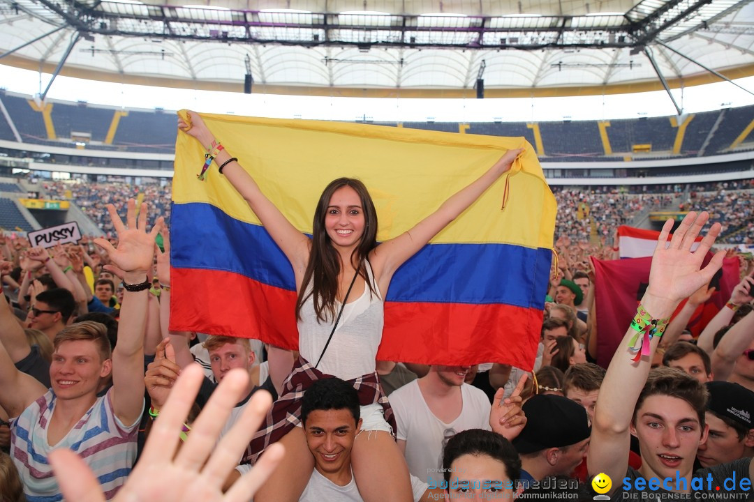 WORLD CLUB DOME BigCityBeats mit Steve Aoki, Frankfurt, 04.06.2016