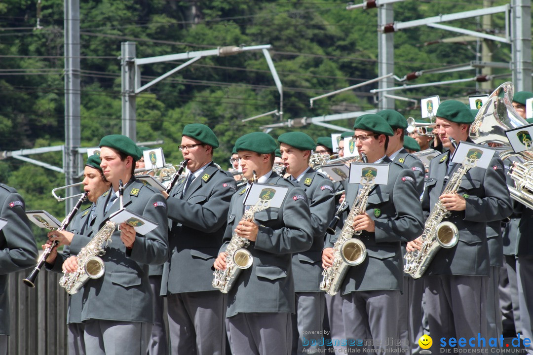 Gotthard-Fest - Eroeffnung Basis-Tunnel: Biasca - Schweiz, 05.06.2016