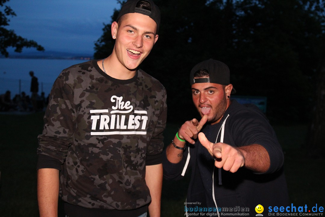 Beachparty im Strandbad: Hagnau am Bodensee, 10.06.2016