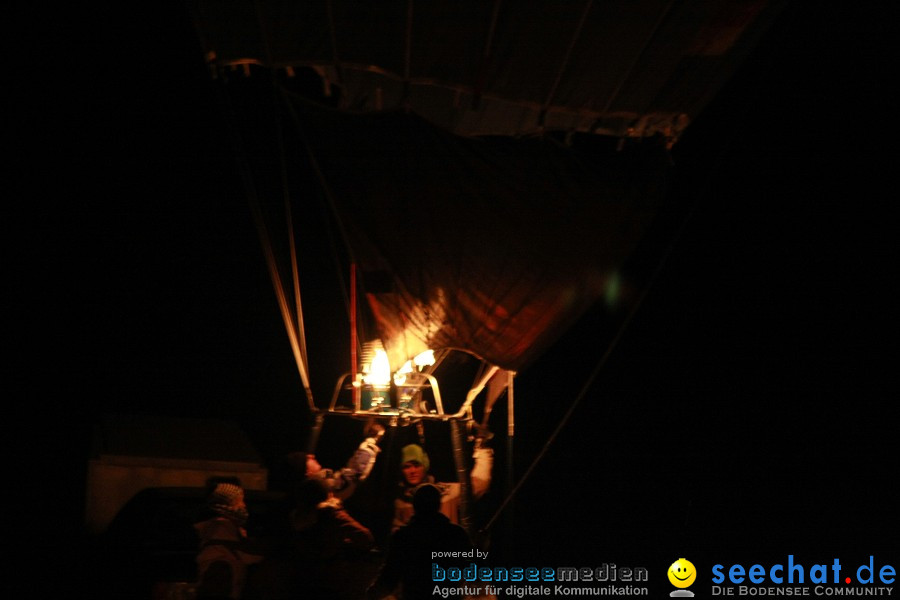 Ballongluehen: Kisslegg, 06.01.2010