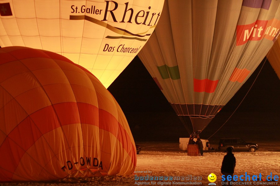 Ballongluehen: Kisslegg, 06.01.2010