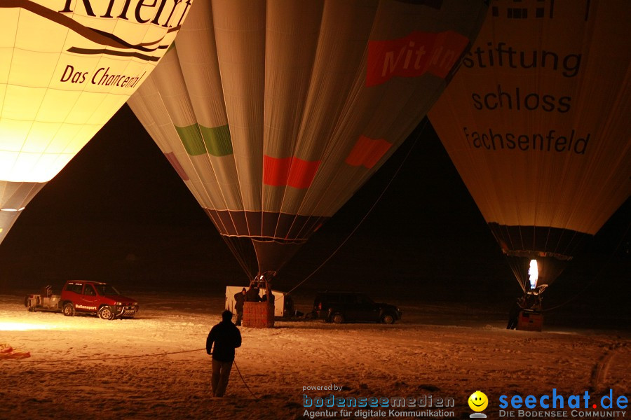 Ballongluehen: Kisslegg, 06.01.2010