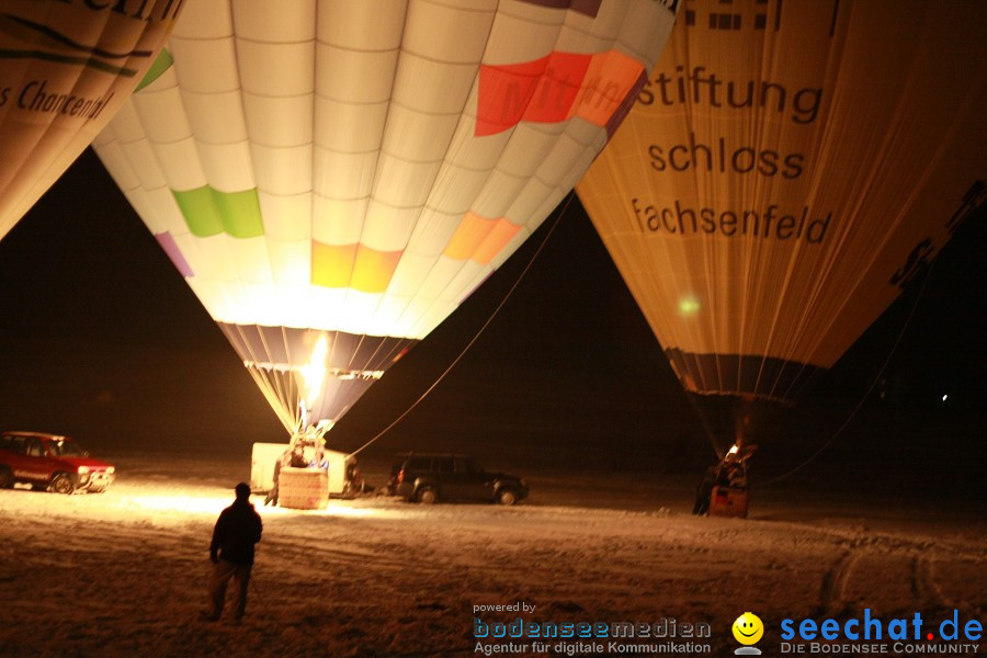 Ballongluehen: Kisslegg, 06.01.2010
