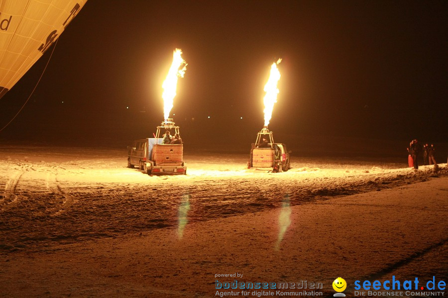 Ballongluehen: Kisslegg, 06.01.2010