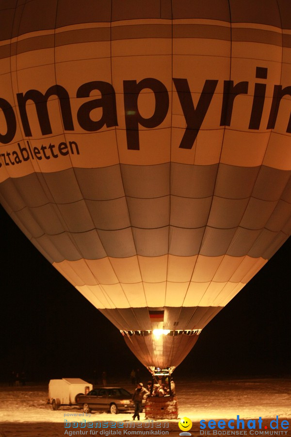 Ballongluehen: Kisslegg, 06.01.2010