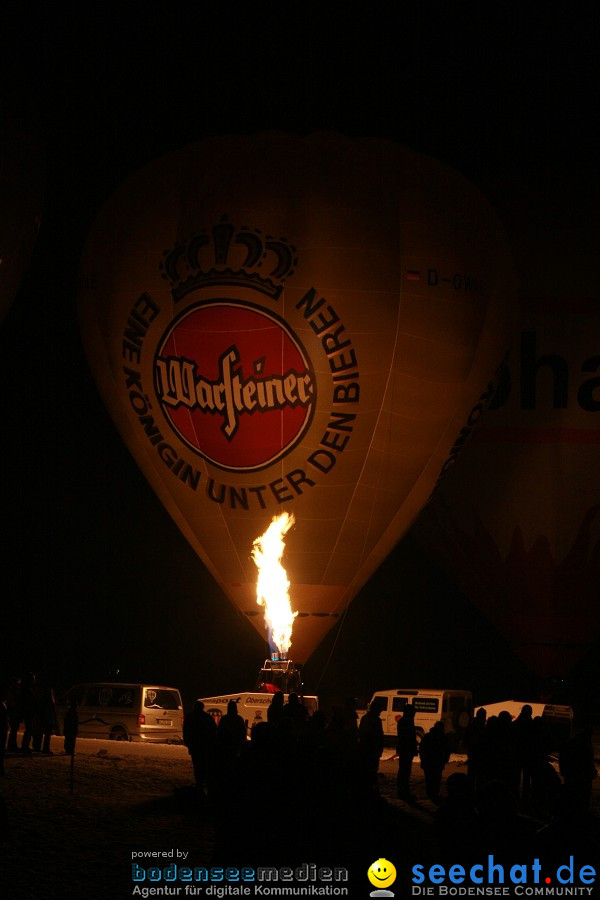 Ballongluehen: Kisslegg, 06.01.2010