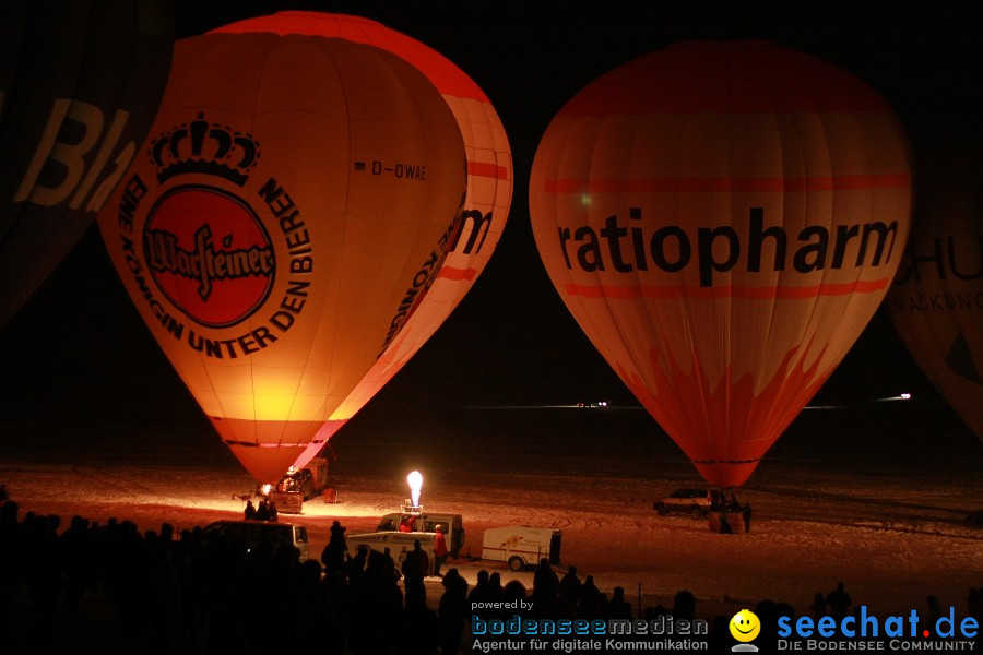 Ballongluehen: Kisslegg, 06.01.2010