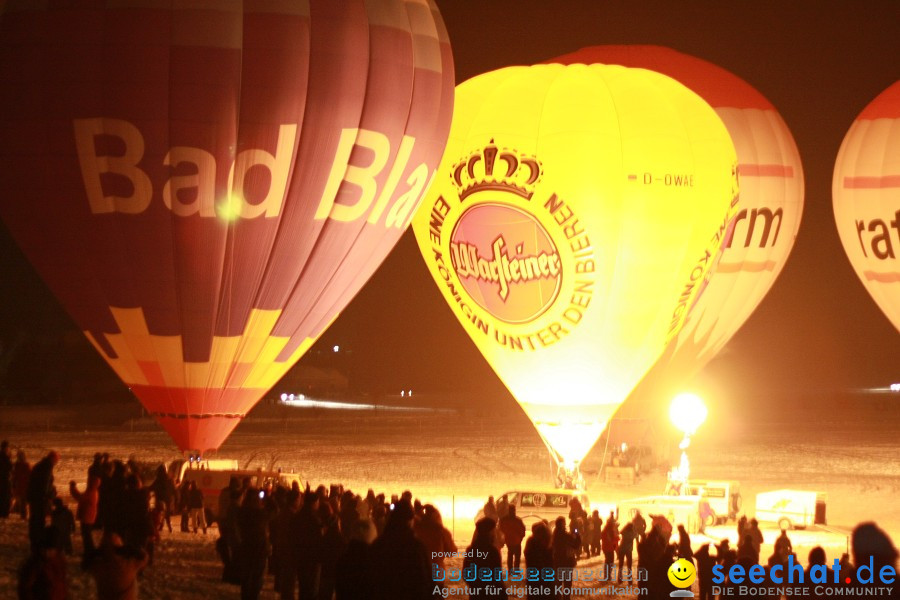 Ballongluehen: Kisslegg, 06.01.2010
