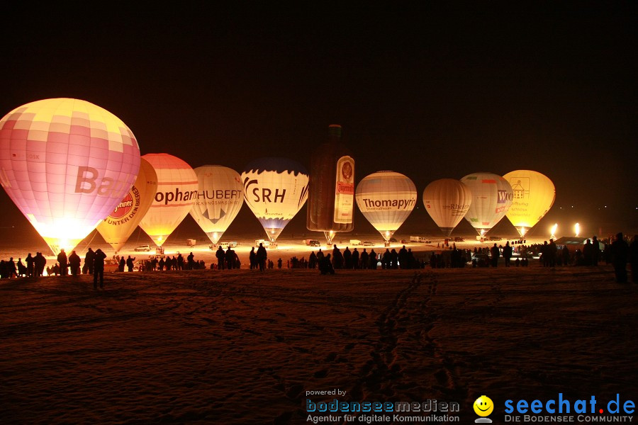 Ballongluehen: Kisslegg, 06.01.2010