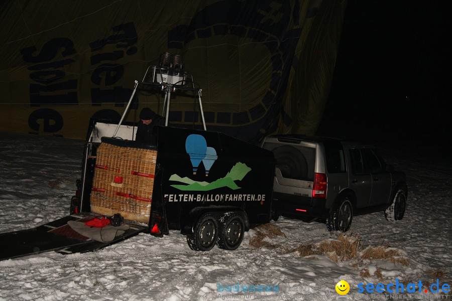 Ballongluehen: Kisslegg, 06.01.2010