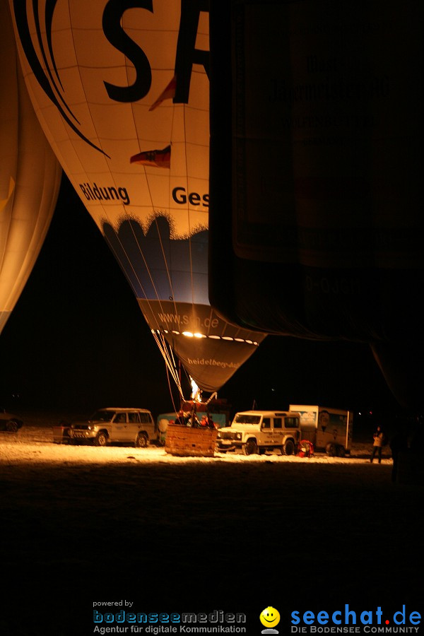 Ballongluehen: Kisslegg, 06.01.2010
