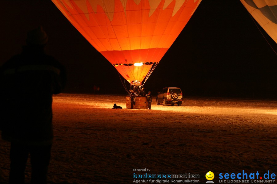 Ballongluehen: Kisslegg, 06.01.2010