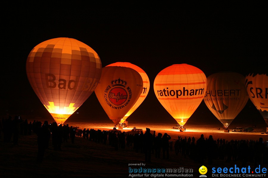 Ballongluehen: Kisslegg, 06.01.2010