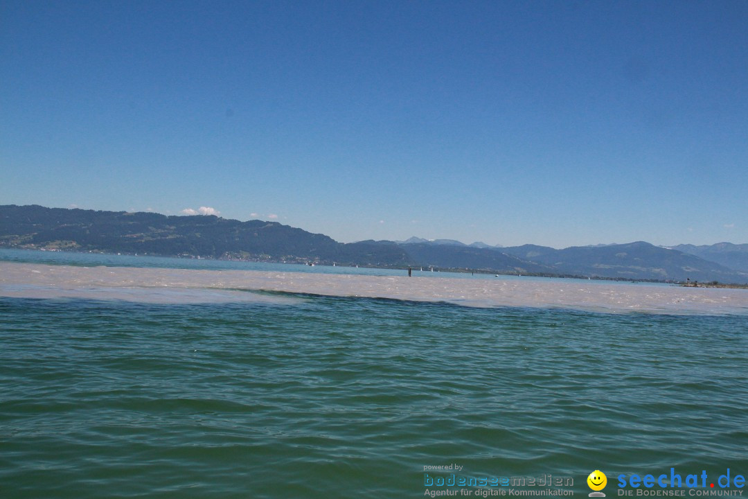 BODENSEEBOOT Breitenquerung, Anna DeLozier Arizona, USA: Bodensee, 23.06.20