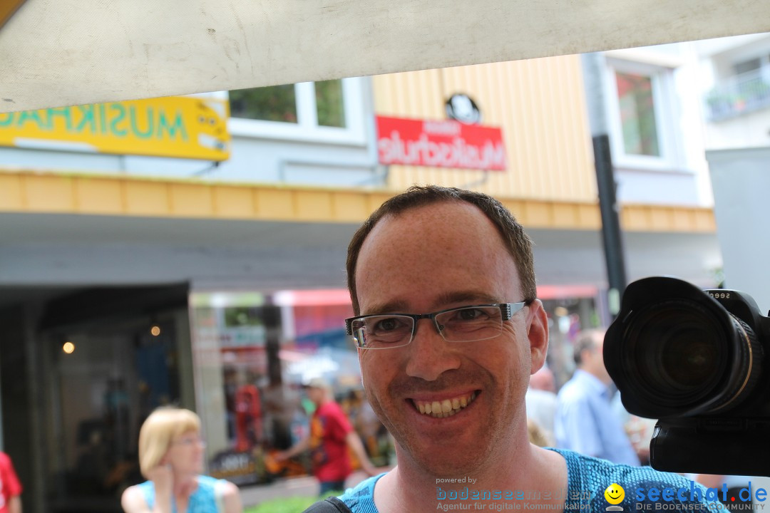 Stadtfest: Singen am Hohentwiel im Hegau - Bodensee, 25.06.2016