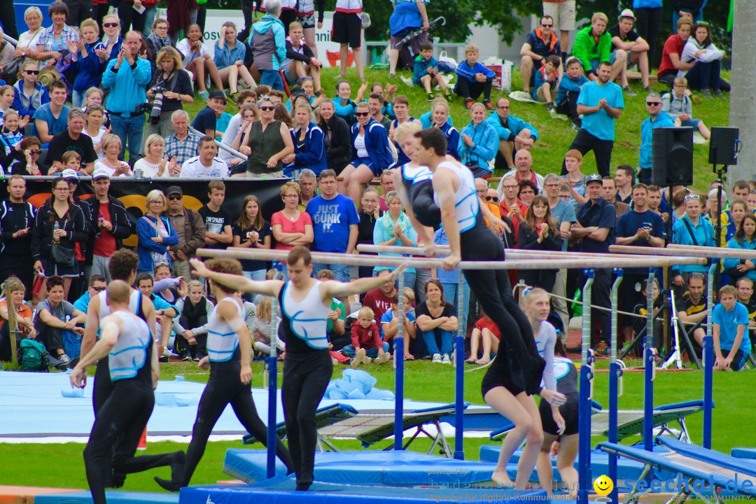 Berner Kantonalturnfest: Thun in der Schweiz, 26.06.2016