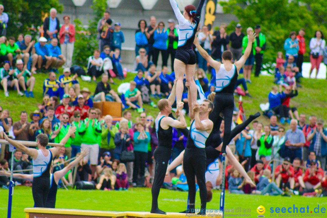 Berner Kantonalturnfest: Thun in der Schweiz, 26.06.2016