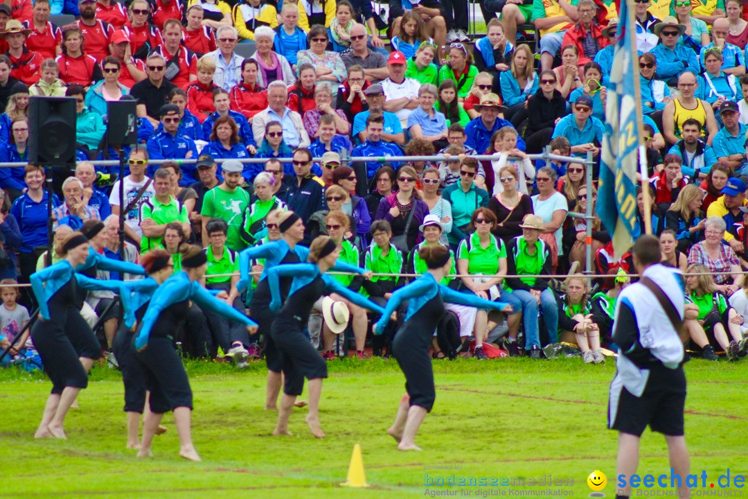 Berner Kantonalturnfest: Thun in der Schweiz, 26.06.2016