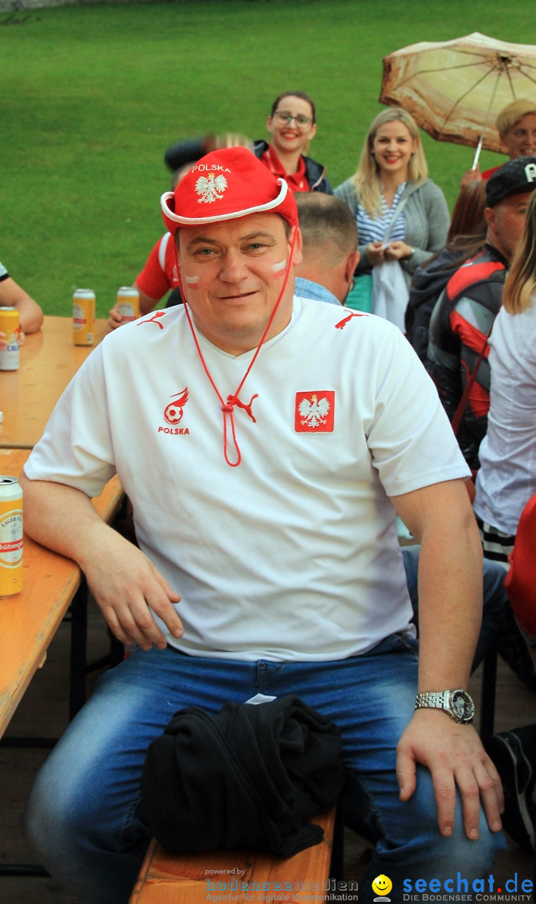 EM-2016 Public Viewing Polen vs. Portugal: Arbon am Bodensee, 30.06.2016