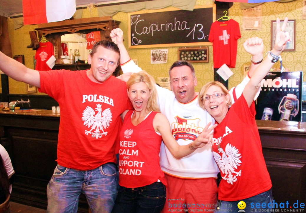 EM-2016 Public Viewing Polen vs. Portugal: Arbon am Bodensee, 30.06.2016