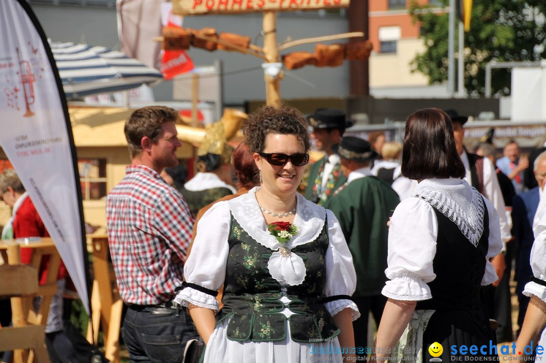 Jodlerfest in Gossau, SG - Schweiz, 03.07.2016