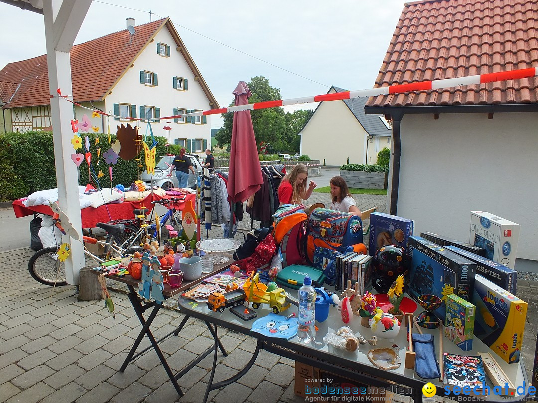 Hof-Flohmarkt in Kanzach, 10.07.2016