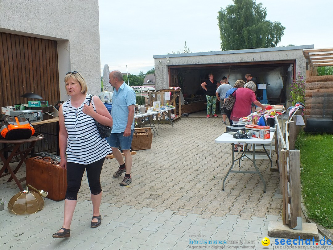 Hof-Flohmarkt in Kanzach, 10.07.2016