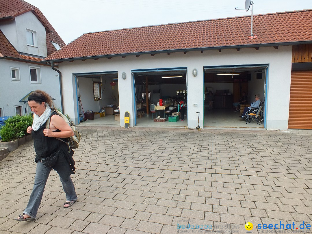 Hof-Flohmarkt in Kanzach, 10.07.2016