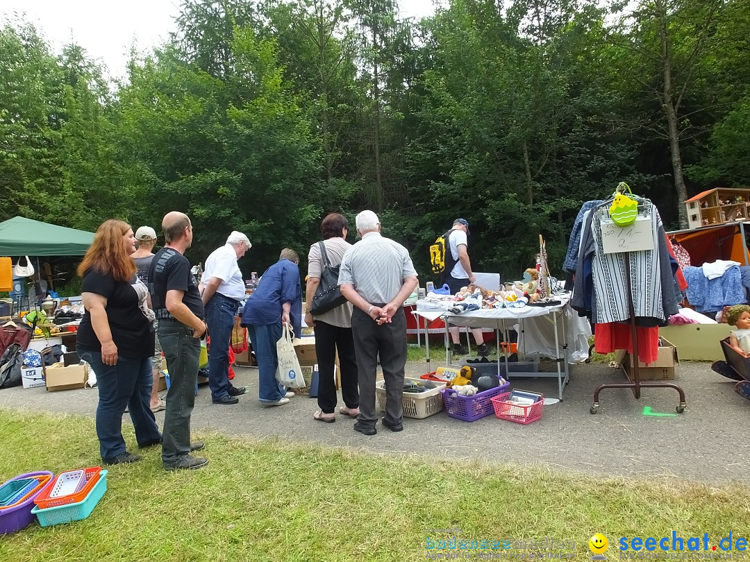 Waldflohmarkt: Mengen-Rosna, 10.07.2016