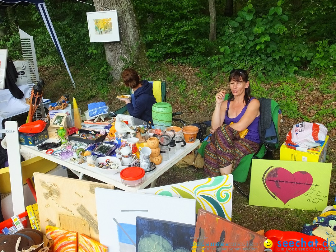 Waldflohmarkt: Mengen-Rosna, 10.07.2016