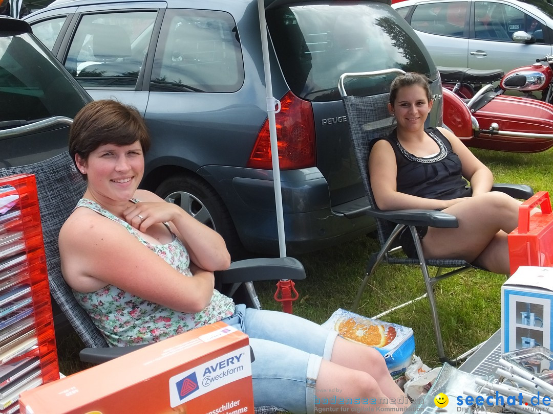 Waldflohmarkt: Mengen-Rosna, 10.07.2016