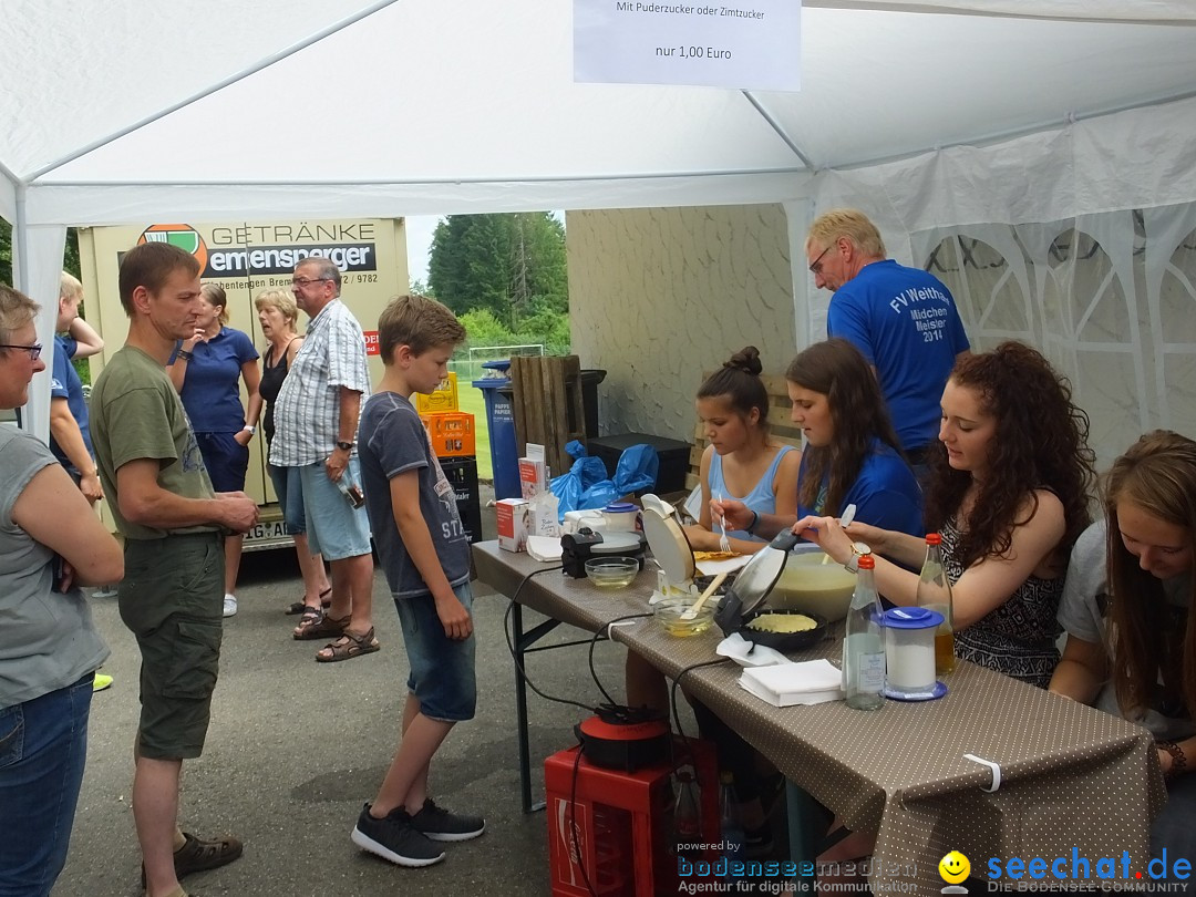 Waldflohmarkt: Mengen-Rosna, 10.07.2016