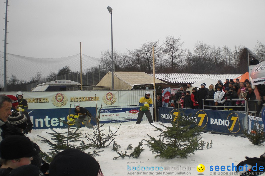Schneeballschlacht-Weltcup am Bodensee: Langenargen, 09.01.2010