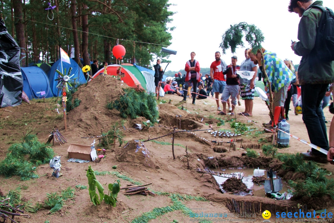 Haltestelle Woodstock Festival Polen: Kostrzyn nahe Odr&amp;amp;amp;amp;amp;#261;, 16.07.2016