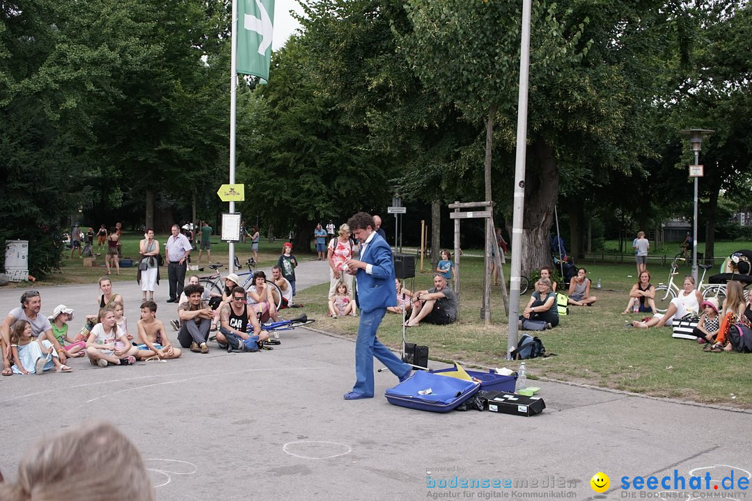 Kulturufer mit Kunsthandwerk: Friedrichshafen am Bodensee, 06.08.2016