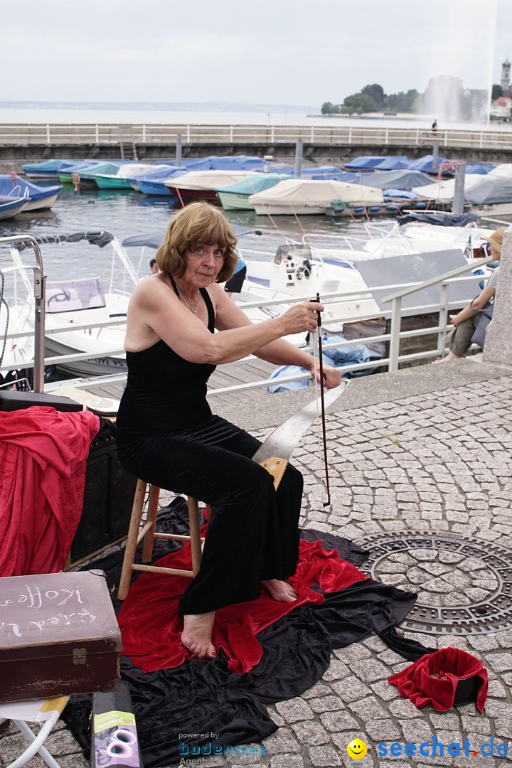 Kulturufer mit Kunsthandwerk: Friedrichshafen am Bodensee, 06.08.2016