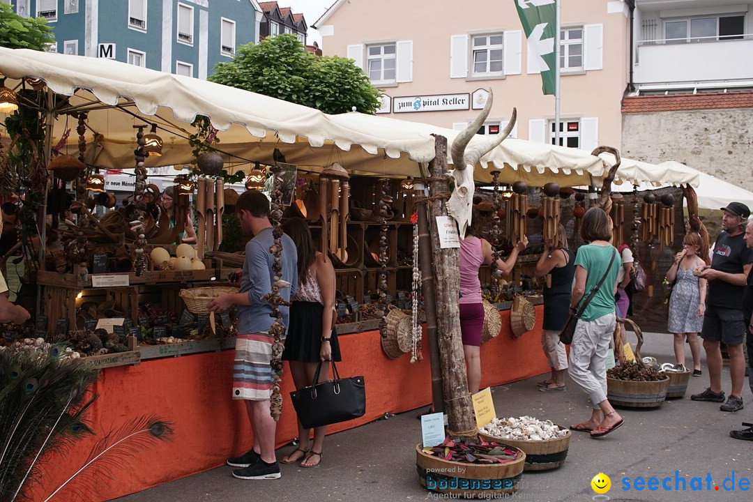 Kulturufer mit Kunsthandwerk: Friedrichshafen am Bodensee, 06.08.2016